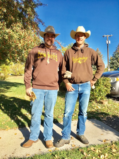 Two cowboy clergy.